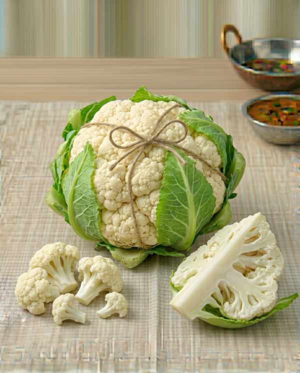 Fresh Cauliflower (Gobi) – Crisp, White & Farm-Fresh Versatile Vegetable