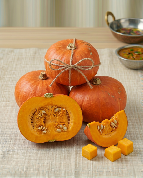 Fresh Pumpkin (Kaddu/Parangikkai) – Naturally Sweet, Nutrient-Rich & Farm-Fresh Vegetable