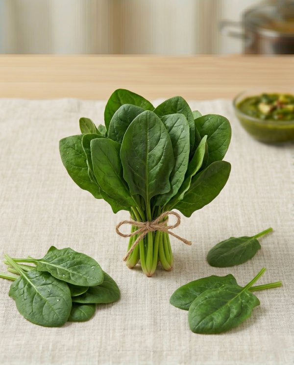 Fresh Palak (Spinach) – Leafy Green, Iron-Rich & Farm-Fresh Superfood