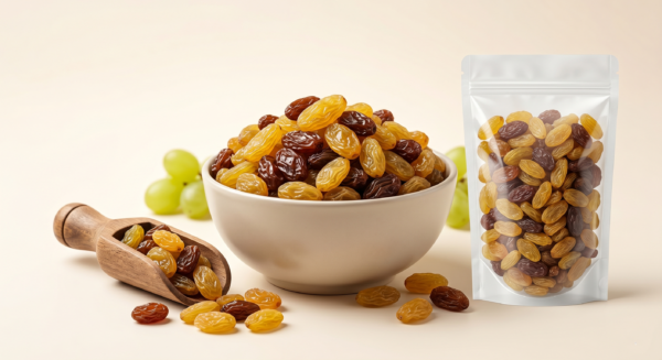 Premium Mixed Raisins (Kishmish) | Plump, Juicy & Sun-Dried | 100% Natural